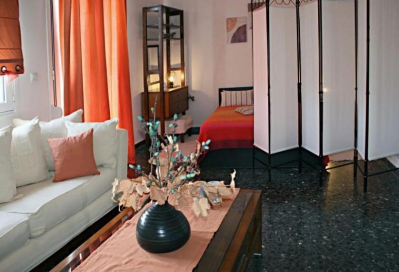Ierapetra Kreta, Ierapetra: Penthouse-Wohnung mit großer Terrasse im Zentrum zu verkaufen Wohnung kaufen